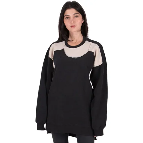 CLB Sweaters blackish colorblock Grimes - Humanoid - Modalova