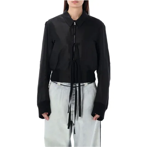 Women's Clothing Outerwear Ss24 , female, Sizes: 2XS - MM6 Maison Margiela - Modalova