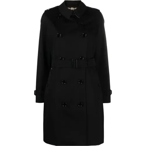 Classic Double-Breasted Coat , female, Sizes: 2XS, 3XS, S - Burberry - Modalova