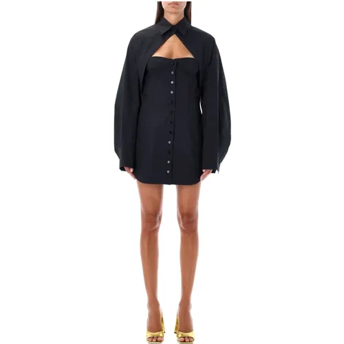 Mini Shirt Dress , female, Sizes: XS - The Attico - Modalova