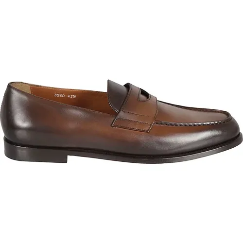 Men's Shoes Loafer Wood Fdo Moro Ss24 , male, Sizes: 7 1/2 UK - Doucal's - Modalova