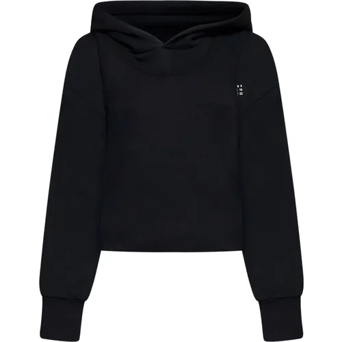 Schwarze Pullover Kollektion , Damen, Größe: S - MM6 Maison Margiela - Modalova