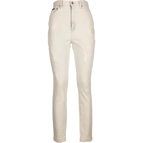 Regular Fit Jeanshose - Geeignet für alle Klimazonen , Damen, Größe: 2XS - Dolce & Gabbana - Modalova