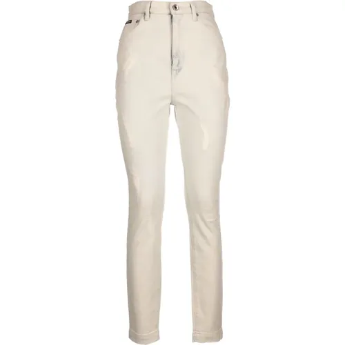 Regular Fit Jeanshose - Geeignet für alle Klimazonen , Damen, Größe: S - Dolce & Gabbana - Modalova