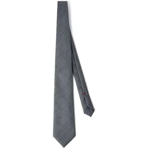 Bleifarbenes Krawatte , Herren, Größe: ONE Size - BRUNELLO CUCINELLI - Modalova