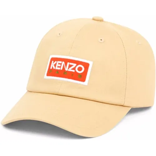 Beige Logo Cap Kenzo - Kenzo - Modalova