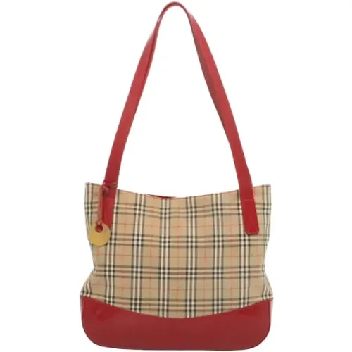 Pre-owned Canvas totes , female, Sizes: ONE SIZE - Burberry Vintage - Modalova