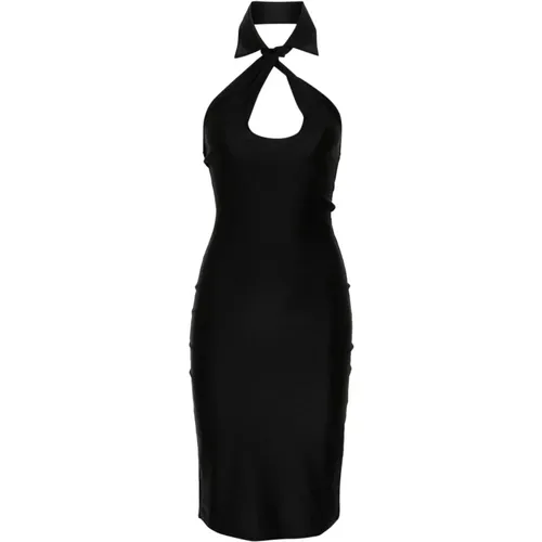Cut-Out Dress , female, Sizes: XS, S, 2XS - Coperni - Modalova