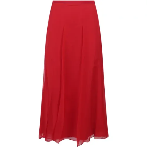 Damenbekleidung Röcke Rot Ss23 - Gucci - Modalova