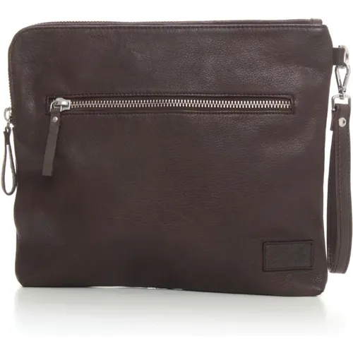 Pochette in leather , male, Sizes: ONE SIZE - The Jack Leathers - Modalova