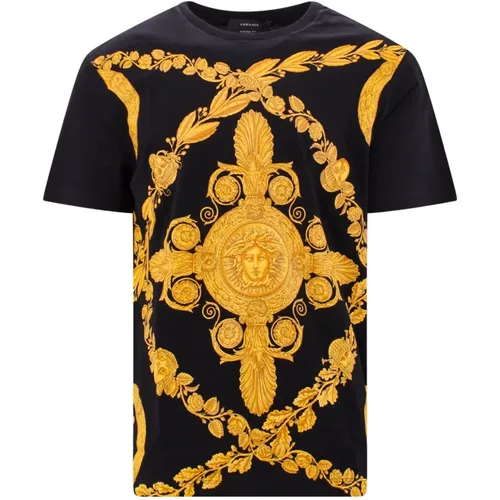 T-Shirt , male, Sizes: S - Versace - Modalova