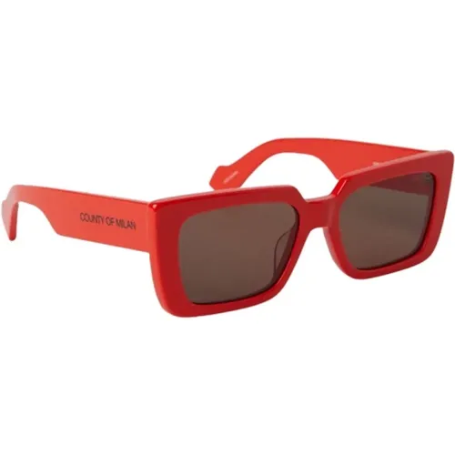 Tecka Sunglasses , unisex, Sizes: 54 MM - Marcelo Burlon - Modalova