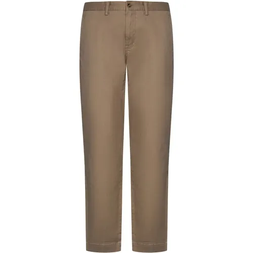 Slim Fit Trousers with Pony Embroidery , male, Sizes: W30, W34, W33 - Polo Ralph Lauren - Modalova