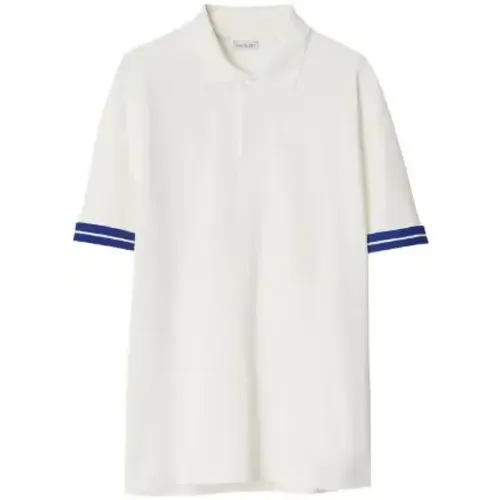 Striped Polo Shirt , male, Sizes: L, XL, S, M, 2XL - Burberry - Modalova