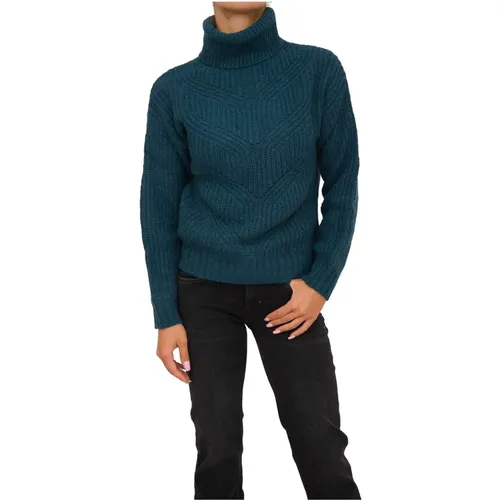 Petroleum Turtleneck , female, Sizes: M, S, L - Guess - Modalova