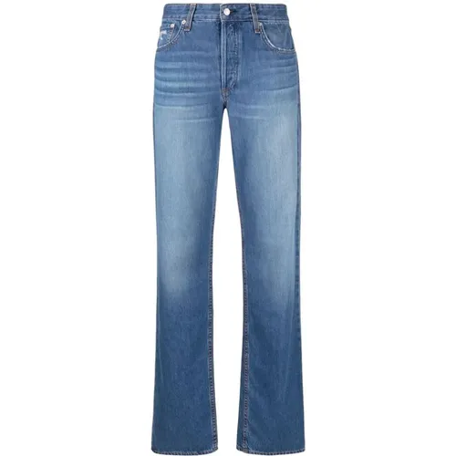 Blaue Gerades Jeans Casual Stil , Damen, Größe: W25 - Rag & Bone - Modalova