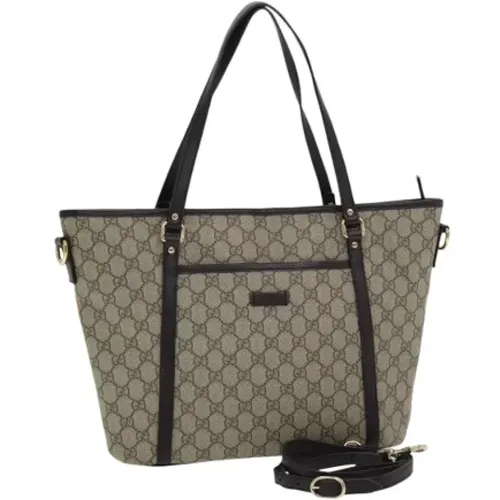 Pre-owned Leather totes , female, Sizes: ONE SIZE - Gucci Vintage - Modalova