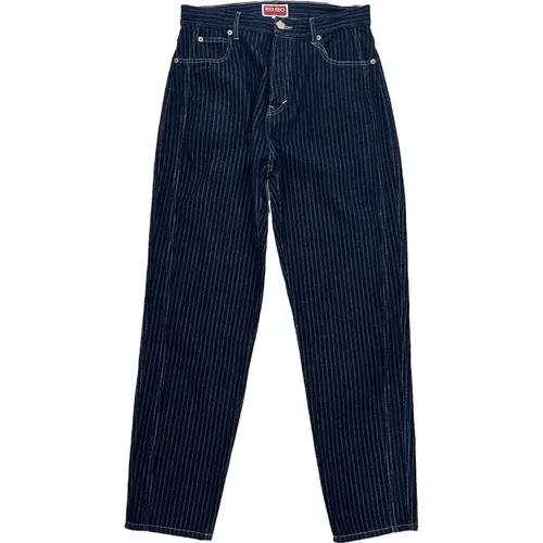 Stitch Detail Jeans , male, Sizes: W34 - Kenzo - Modalova