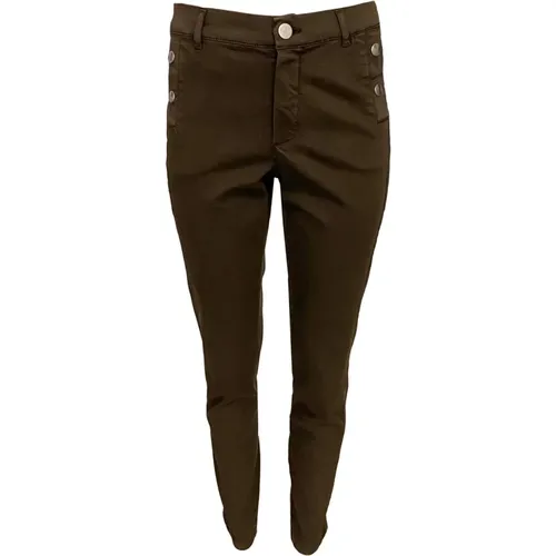 Slim-Fit Elegant and Comfortable Pants , female, Sizes: 2XL, XS, 3XL, XL, M - 2-Biz - Modalova