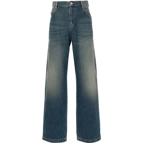 Washed Denim Jeans , male, Sizes: W32 - Isabel marant - Modalova
