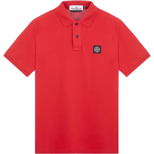 Short Sleeve Polo Shirt , male, Sizes: M - Stone Island - Modalova