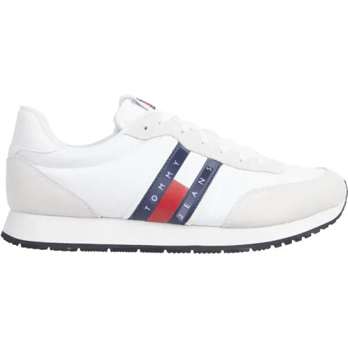 Weiße Sneakers für Männer , Herren, Größe: 41 EU - Tommy Jeans - Modalova