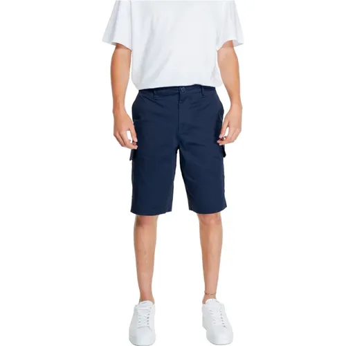 Herren Bermuda Shorts Frühjahr/Sommer Kollektion , Herren, Größe: W29 - Armani Exchange - Modalova