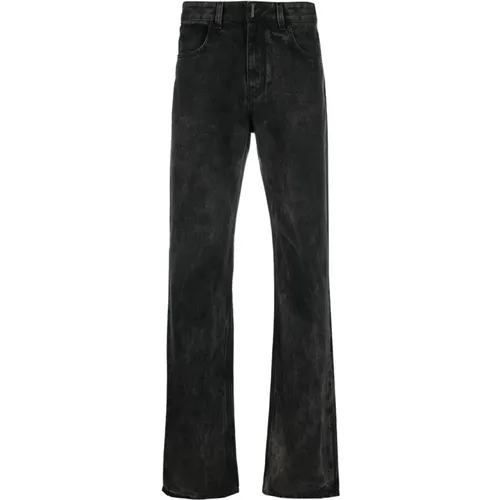 Zerrissene Straight-Leg Jeans , Herren, Größe: W29 - Givenchy - Modalova
