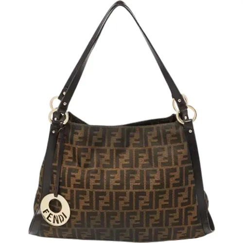 Pre-owned Canvas totes , female, Sizes: ONE SIZE - Fendi Vintage - Modalova