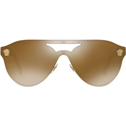 Stylish Sunglasses , unisex, Sizes: 42 MM - Versace - Modalova