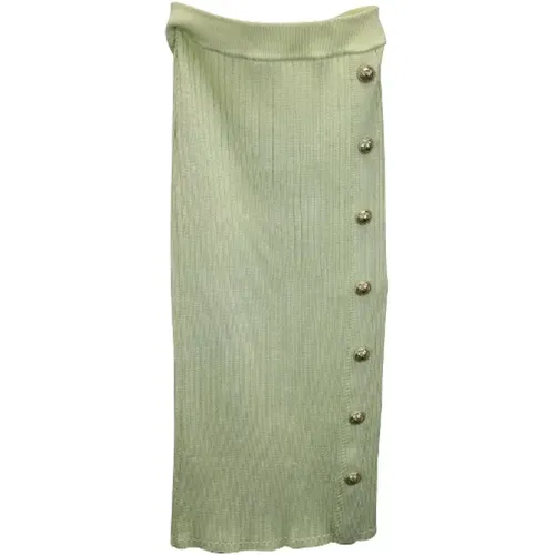 Pre-owned Fabric bottoms , female, Sizes: S - Balmain Pre-owned - Modalova