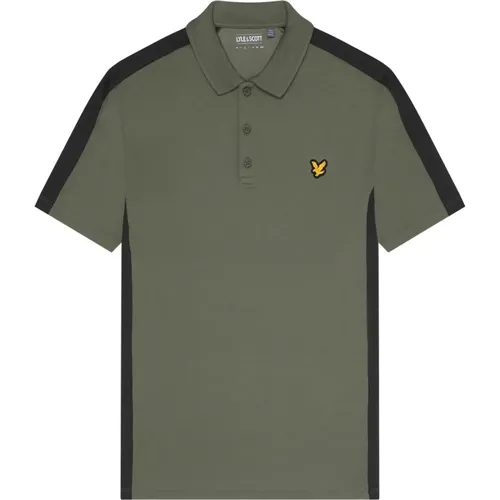 Gestreiftes Golf Polo Shirt , Herren, Größe: XS - Lyle & Scott - Modalova