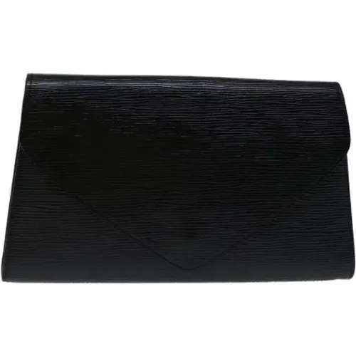 Pre-owned Leather clutches , female, Sizes: ONE SIZE - Louis Vuitton Vintage - Modalova