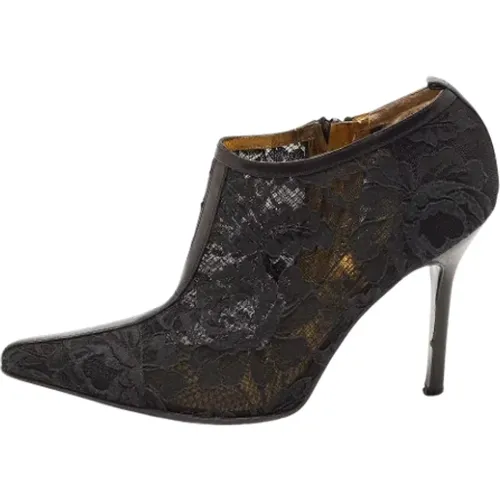 Pre-owned Lace boots , female, Sizes: 5 UK - Dolce & Gabbana Pre-owned - Modalova