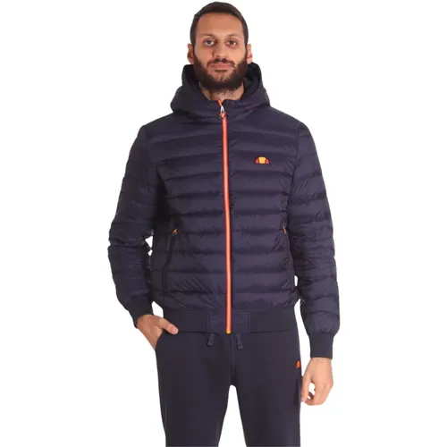 Lightweight Quilted Down Jacket , male, Sizes: S, XL, L, M - Ellesse - Modalova