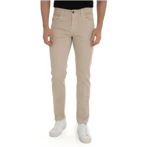 Pocket trousers , male, Sizes: W40, W35, W32, W38 - Fay - Modalova