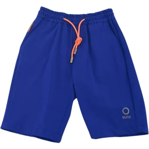 Sportliche Bermuda-Shorts mit elastischem Bund - Suns - Modalova