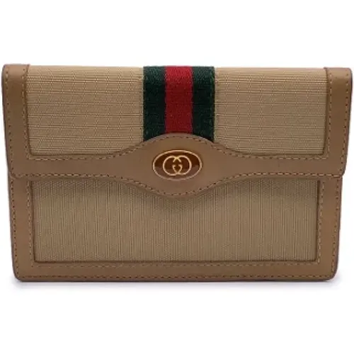 Pre-owned Leather wallets , female, Sizes: ONE SIZE - Gucci Vintage - Modalova