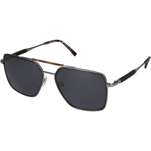 Stylish Sunglasses Sf298S , male, Sizes: 59 MM - Salvatore Ferragamo - Modalova