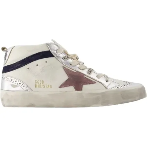 Leather sneakers , female, Sizes: 4 UK, 3 UK, 8 UK, 7 UK, 6 UK, 5 UK - Golden Goose - Modalova