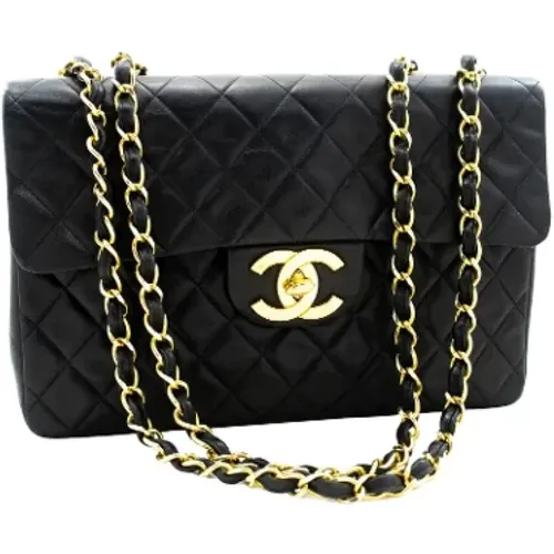 Pre-owned Leather chanel-bags , female, Sizes: ONE SIZE - Chanel Vintage - Modalova