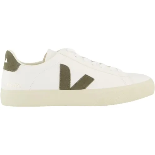 Campo Sneaker Leather /Khaki , male, Sizes: 9 UK, 11 UK, 6 UK, 3 UK, 8 UK, 7 UK, 12 UK, 10 UK - Veja - Modalova