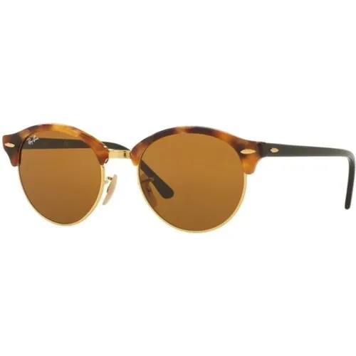 Clubround Sunglasses Habana Frame , male, Sizes: 51 MM - Ray-Ban - Modalova