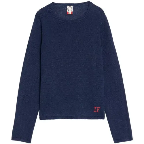 Marineblauer Angelina Pullover , Damen, Größe: XS - Ines De La Fressange Paris - Modalova