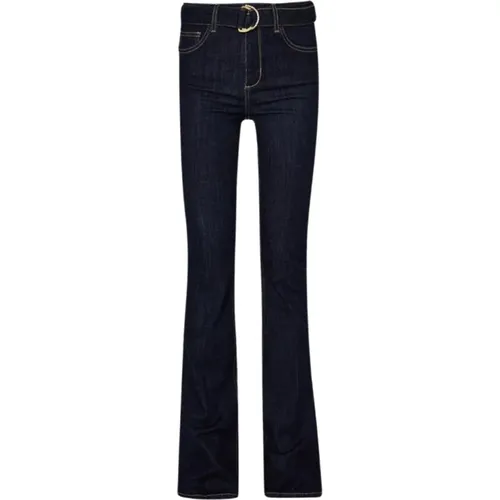 Flared Pants , female, Sizes: W24, W28, W33, W27, W25, W30, W29, W26, W31, W32 - Liu Jo - Modalova