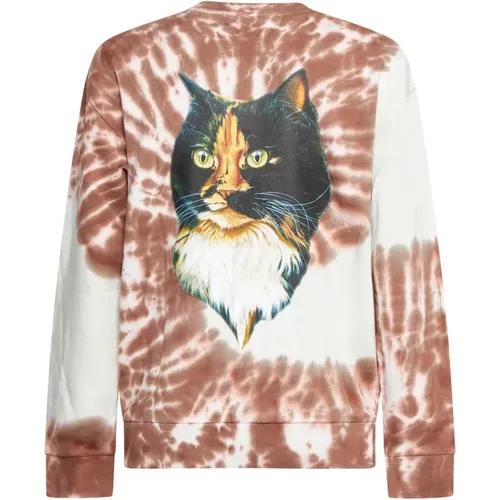 Multicolor Katzenprint Pullover , Herren, Größe: XL - JW Anderson - Modalova