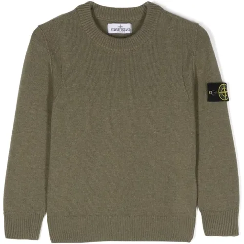 Kinder Strickpullover Stone Island - Stone Island - Modalova