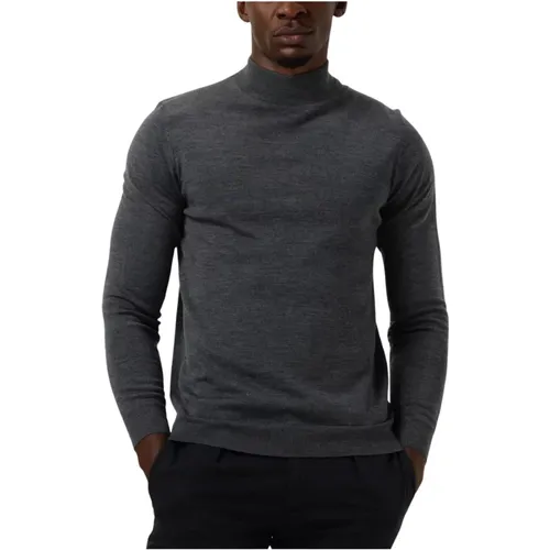 Zeitloser anthrazit Pullover für Herren , Herren, Größe: 2XL - Profuomo - Modalova