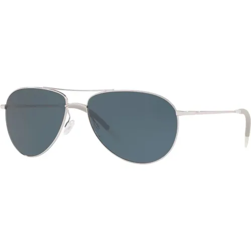 Silver/Blue Vfx Sunglasses Benedict OV , male, Sizes: 59 MM - Oliver Peoples - Modalova