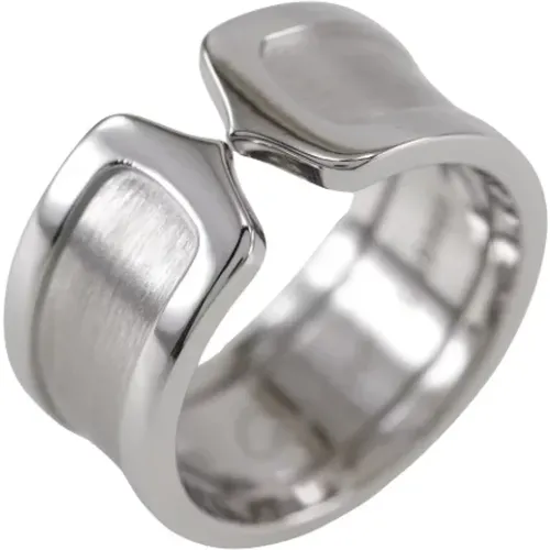 Pre-owned White Gold rings , female, Sizes: ONE SIZE - Cartier Vintage - Modalova